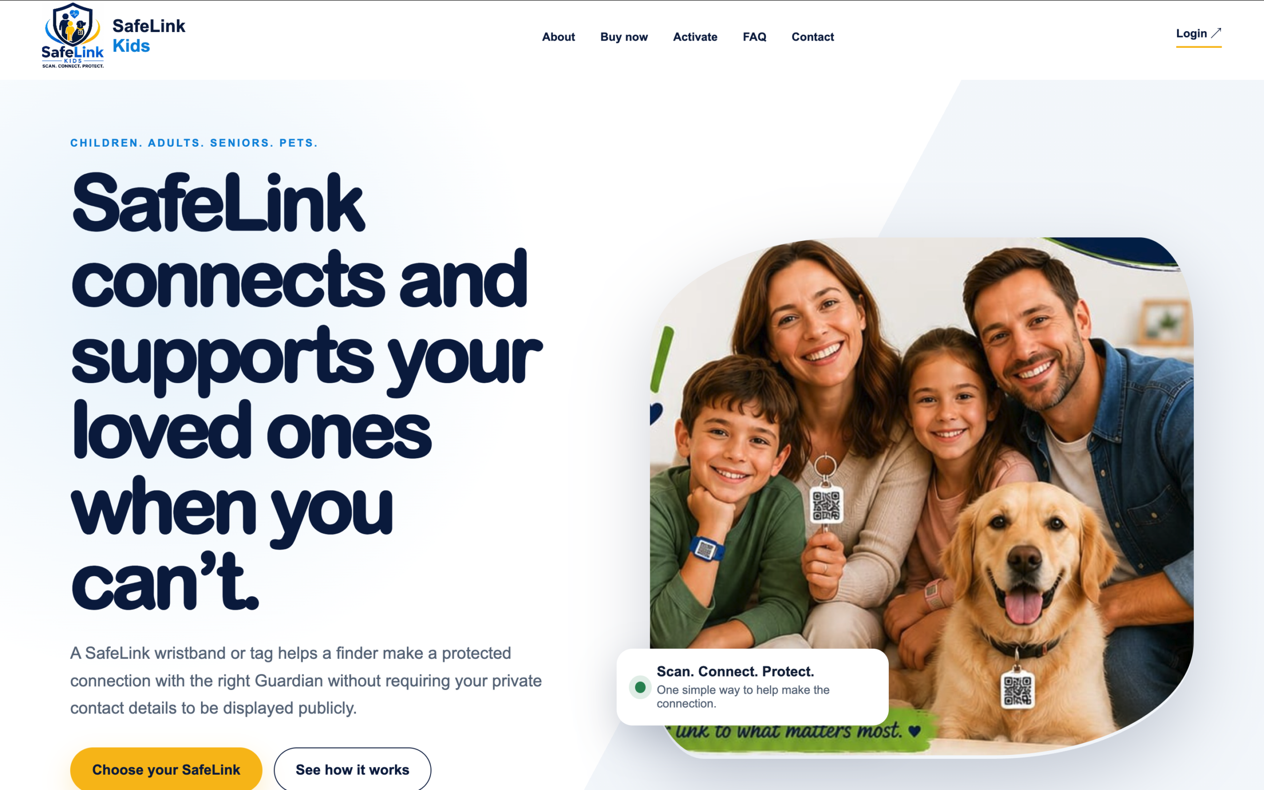SafeLink Kids platform built by Juchepi Group